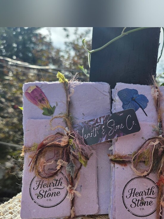 Hearth & Stone Co. Other - Hearth & Stone Co. Handmade Lavender Intention Paper Bundle